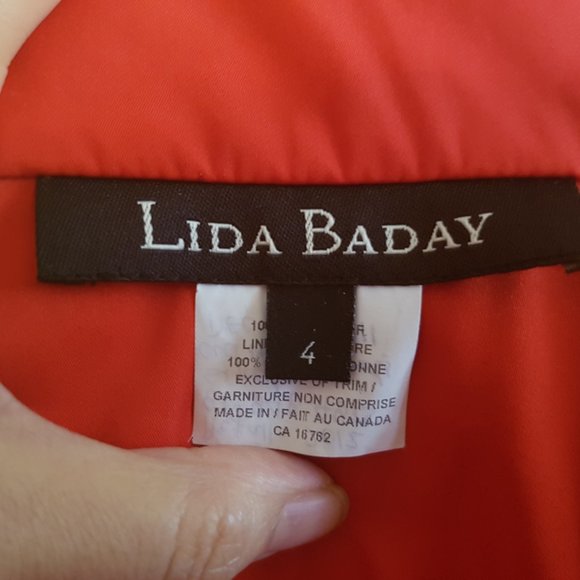 ❌SOLD❌LIDA BADAY modern '50s dress - fits 8-10 - M - Picture 6 of 7